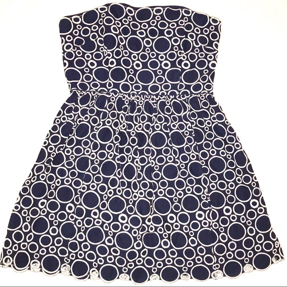 Laundry By Shelli Segal Dresses & Skirts - Laundry by Shelli Segal-Eyelet Strapless Dress